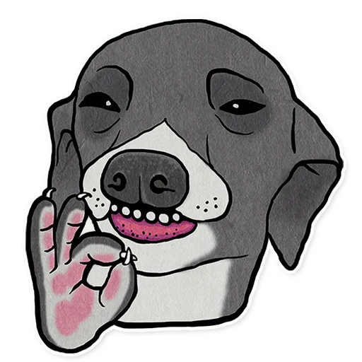 👌 Стикер «Lubok_RU» для Telegram