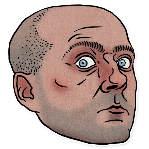 😳 Стикер «Lubok_RU» для Telegram
