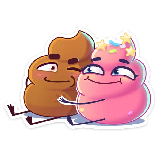 😊 Стикер «Какая любовь!» для Telegram