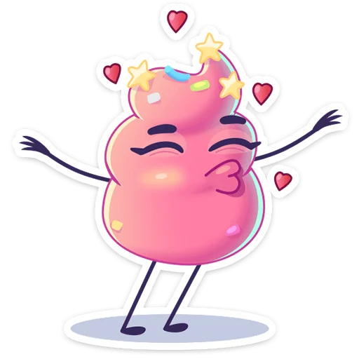 😘 Стикер «Какая любовь!» для Telegram