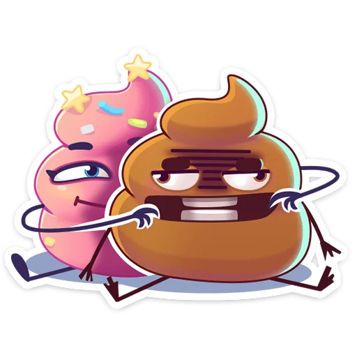 😏 Стикер «Какая любовь!» для Telegram