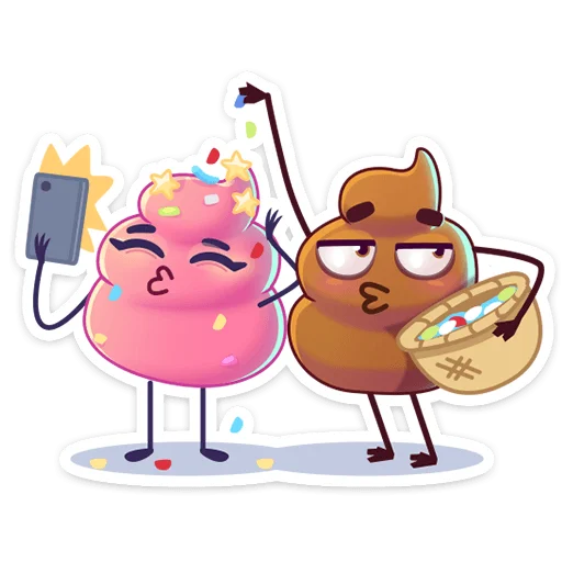 🤳 Стикер «Какая любовь!» для Telegram