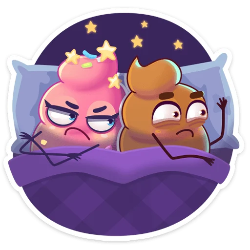 😴 Стикер «Какая любовь!» для Telegram
