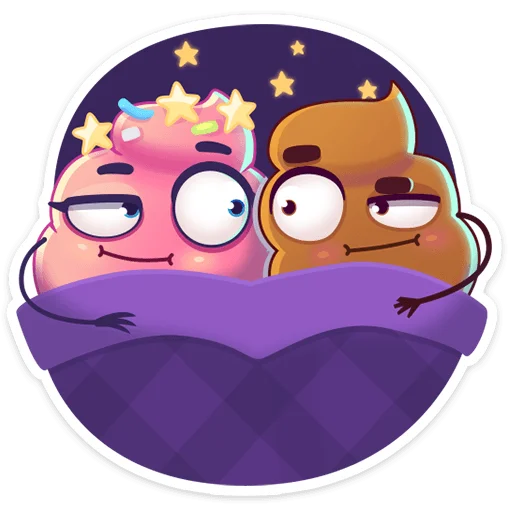 😍 Стикер «Какая любовь!» для Telegram