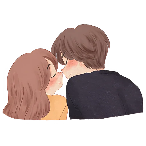 😘 Стикер «Любовь и Нястикс» для Telegram