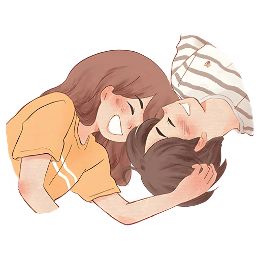 😊 Стикер «Любовь и Нястикс» для Telegram