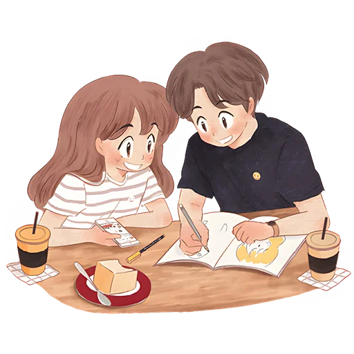 🥰 Стикер «Любовь и Нястикс» для Telegram