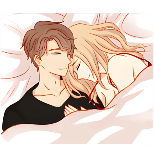 🥰 Стикер «Любовь в воздухе» для Telegram