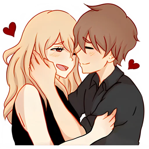🥰 Стикер «Любовь в воздухе 2» для Telegram