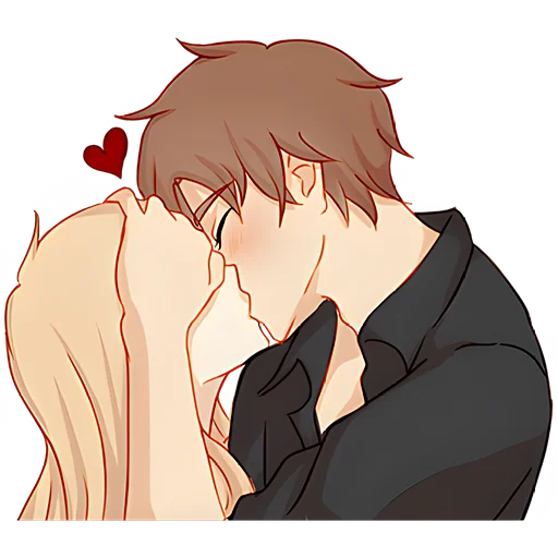 😘 Стикер «Любовь в воздухе 2» для Telegram