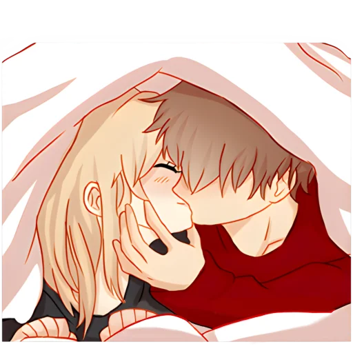😘 Стикер «Любовь в воздухе 2» для Telegram