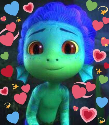 🥺 Стикер «Luca (Pixar)» для Telegram