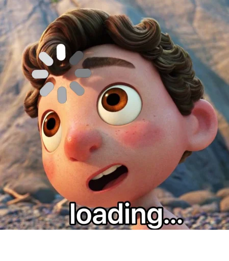 🤔 Стикер «Luca (Pixar)» для Telegram