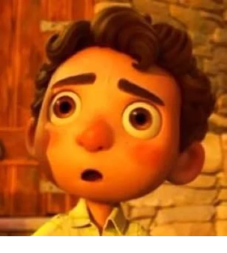 😶 Стикер «Luca (Pixar)» для Telegram