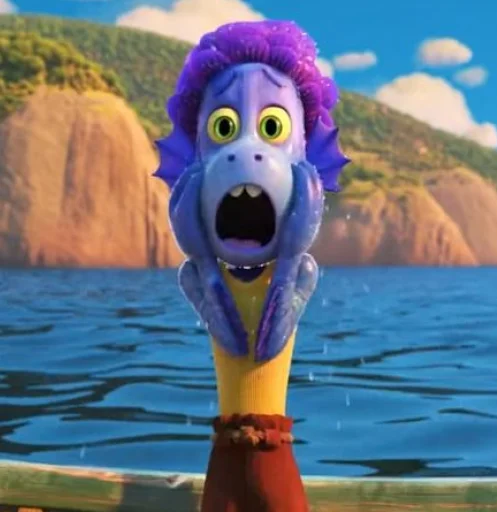 😱 Стикер «Luca (Pixar)» для Telegram