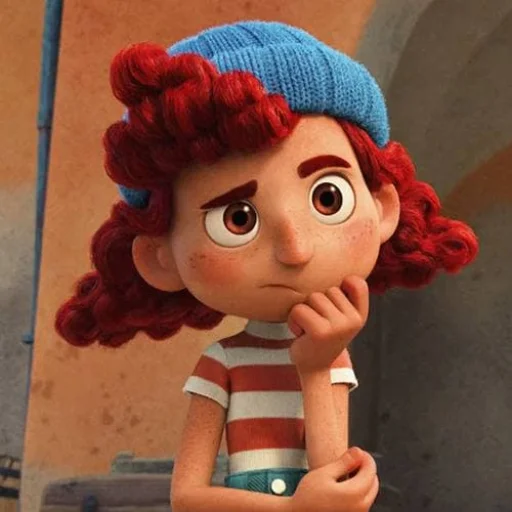 🤨 Стикер «Luca (Pixar)» для Telegram