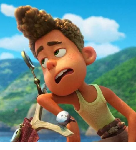 😒 Стикер «Luca (Pixar)» для Telegram