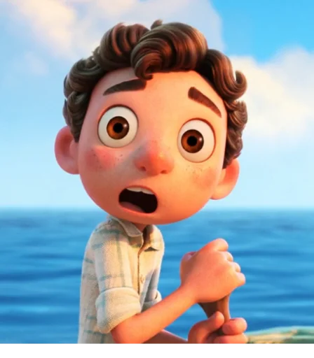 😨 Стикер «Luca (Pixar)» для Telegram