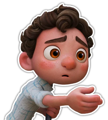 😧 Стикер «Luca» для Telegram