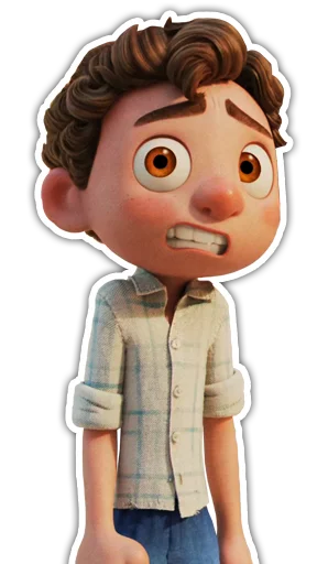 😰 Стикер «Luca» для Telegram