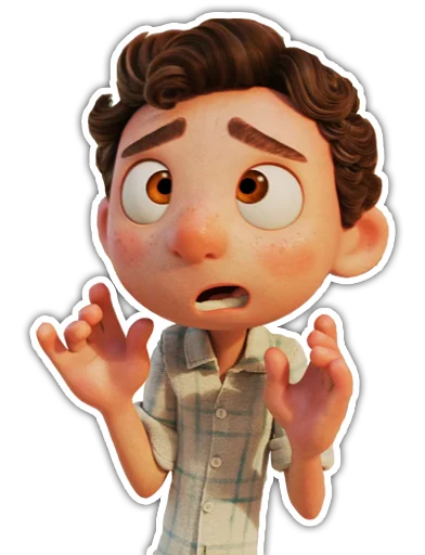 🤨 Стикер «Luca» для Telegram