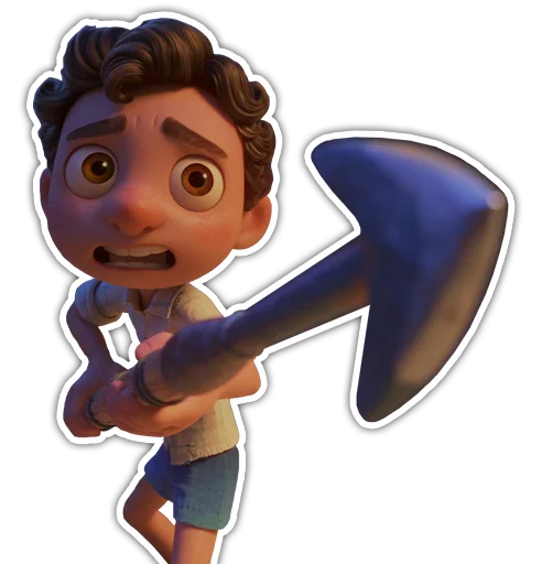 🔪 Стикер «Luca» для Telegram