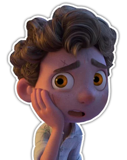 😵 Стикер «Luca» для Telegram