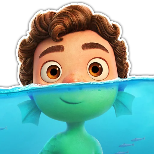 🙂 Стикер «Luca» для Telegram