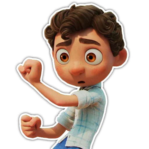 😖 Стикер «Luca» для Telegram
