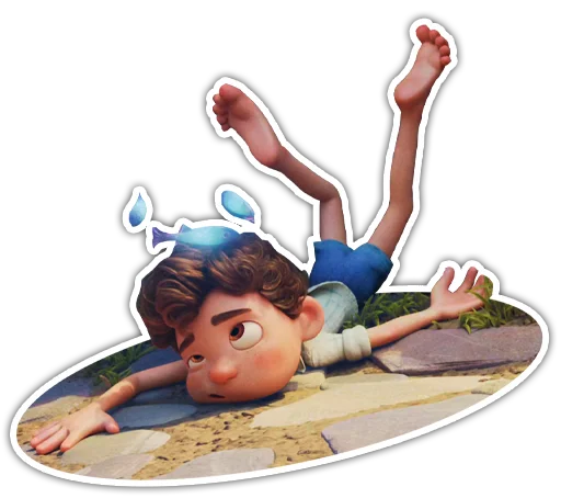 🤕 Стикер «Luca» для Telegram