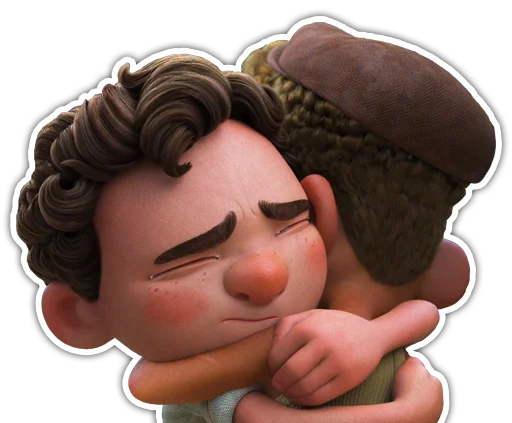 🤗 Стикер «Luca» для Telegram