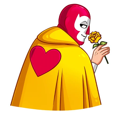😏 Стикер «Лучадор Бобо» для Telegram
