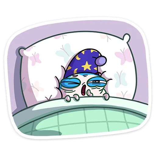 😴 Стикер «Бабочка Лусия» для Telegram
