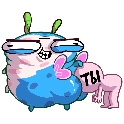 😜 Эмодзи «Бабочка Лусия» для Telegram