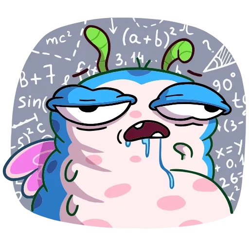 😩 Эмодзи «Бабочка Лусия» для Telegram