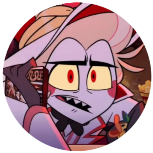 😐 Стикер «Lucifer Hazbin Hotel» для Telegram