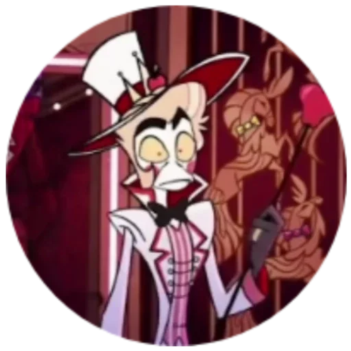 😳 Стикер «Lucifer Hazbin Hotel» для Telegram