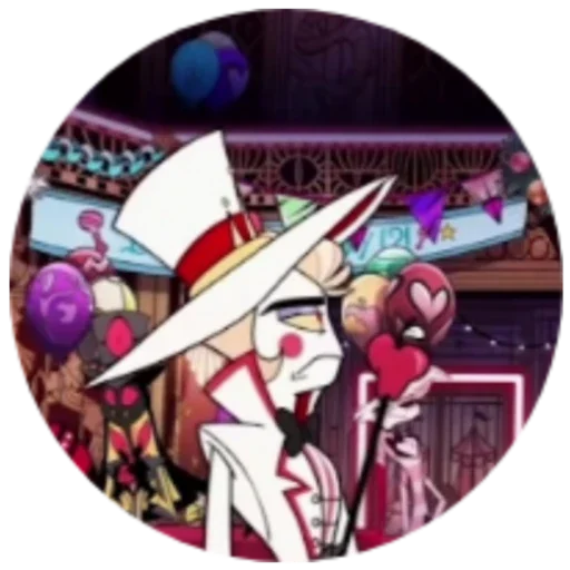😑 Стикер «Lucifer Hazbin Hotel» для Telegram