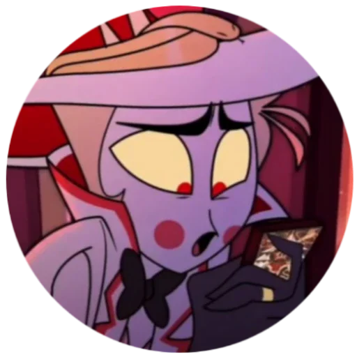 😟 Стикер «Lucifer Hazbin Hotel» для Telegram