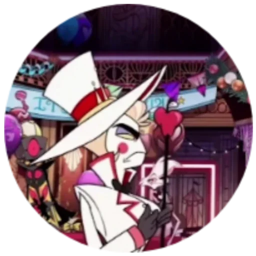 👿 Стикер «Lucifer Hazbin Hotel» для Telegram