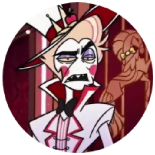 🤨 Стикер «Lucifer Hazbin Hotel» для Telegram