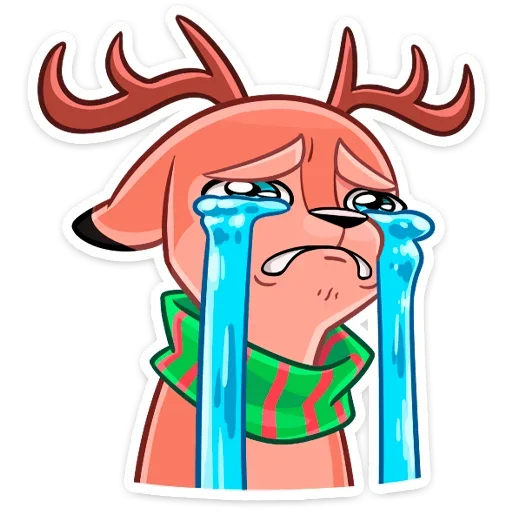 😭 Стикер «Лаки» для Telegram