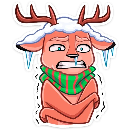 🥶 Стикер «Лаки» для Telegram