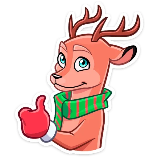 👍 Стикер «Лаки» для Telegram
