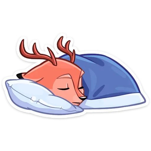 😴 Стикер «Лаки» для Telegram