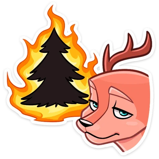 🔥 Стикер «Лаки» для Telegram