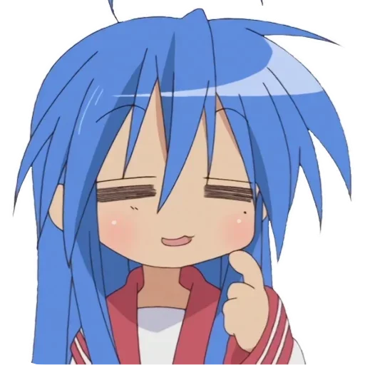 👄 Стикер «Lucky Star Konata» для Telegram