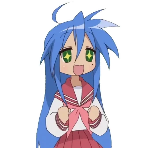 👄 Стикер «Lucky Star Konata» для Telegram