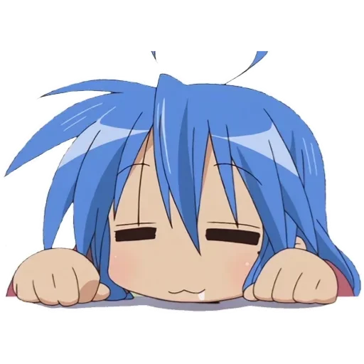 👄 Стикер «Lucky Star Konata» для Telegram