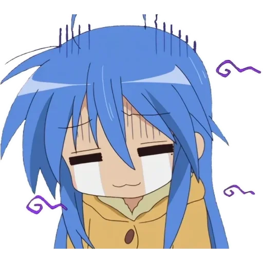 👄 Стикер «Lucky Star Konata» для Telegram